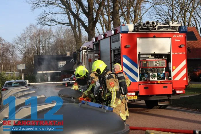 Ondergrondse afvalcontainer in brand Landal Kaatsheuvel 9 Ondergrondse afvalcontainer in brand Landal Kaatsheuvel 112 De Langstraat