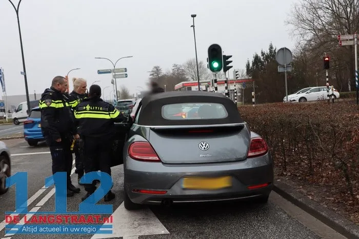 Dronken automobiliste veroorzaakt aanrijding Mozartlaan Waalwijk 112 De Langstraat