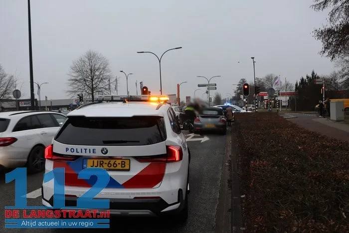 Dronken automobiliste veroorzaakt aanrijding Mozartlaan Waalwijk 112 De Langstraat