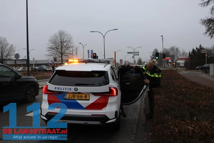 Dronken automobiliste veroorzaakt aanrijding Mozartlaan Waalwijk 112 De Langstraat
