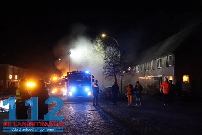Veel schade door brandende bank in woning aan de A.B. van Lieshoutlaan Waalwijk 1 Veel schade door brandende bank in woning aan de A.B. van Lieshoutlaan Waalwijk 112 De Langstraat