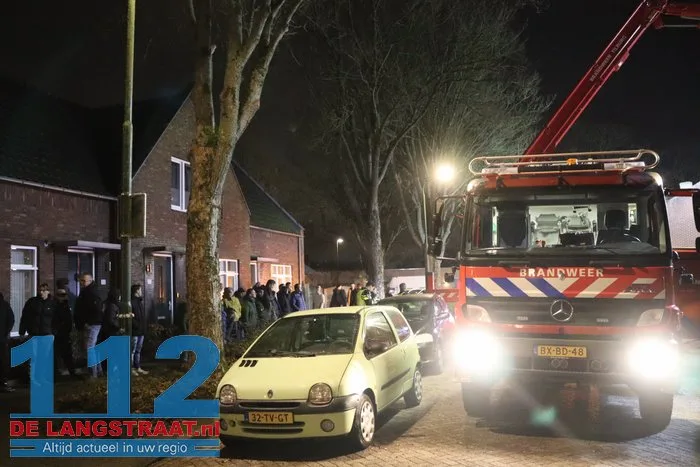 Uitslaande brand woning Loon op Zand 112 De Langstraat