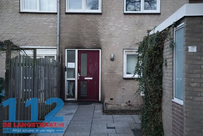 Brandbom ontploft voor woning Drunen, burgemeester sluit woning 112 De Langstraat