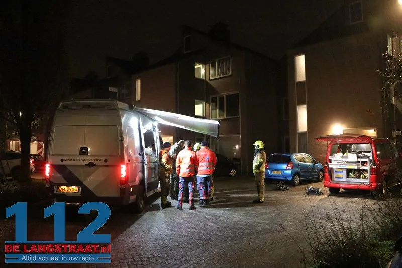 Explosief materiaal ontdekt bij woningbrand Waalwijk, 12 huizen ontruimd 36 Explosief materiaal ontdekt bij woningbrand Waalwijk, 12 huizen ontruimd 112 De Langstraat