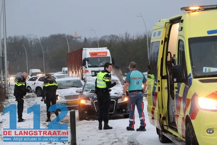 Ongeval tussen twee auto's Midden-Brabantweg Kaatsheuvel 6 Ongeval tussen twee auto's Midden-Brabantweg Kaatsheuvel 112 De Langstraat