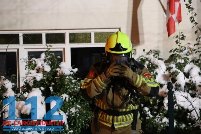 Brand in meterkast woning Hoofdstraat 's Gravenmoer 112 De Langstraat