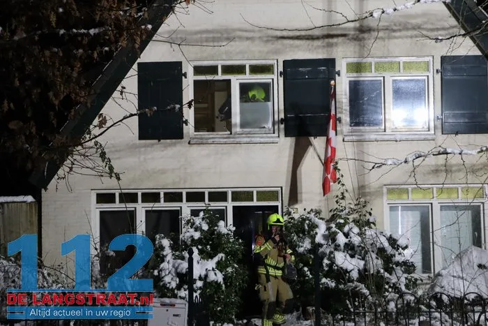 Brand in meterkast woning Hoofdstraat 's Gravenmoer 112 De Langstraat