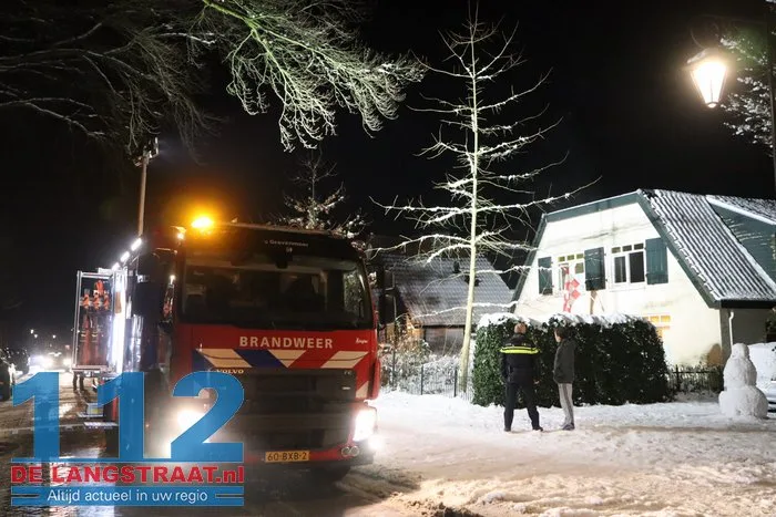 Brand in meterkast woning Hoofdstraat 's Gravenmoer 112 De Langstraat