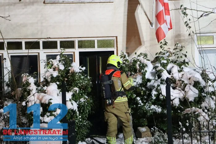 Brand in meterkast woning Hoofdstraat 's Gravenmoer 112 De Langstraat