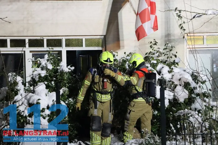 Brand in meterkast woning Hoofdstraat 's Gravenmoer 112 De Langstraat