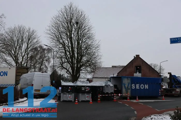 Cocaïnewasserij in Sprang-Capelle volledig ontruimd 112 De Langstraat