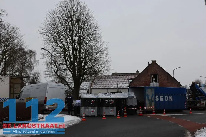 Cocaïnewasserij in Sprang-Capelle volledig ontruimd 112 De Langstraat