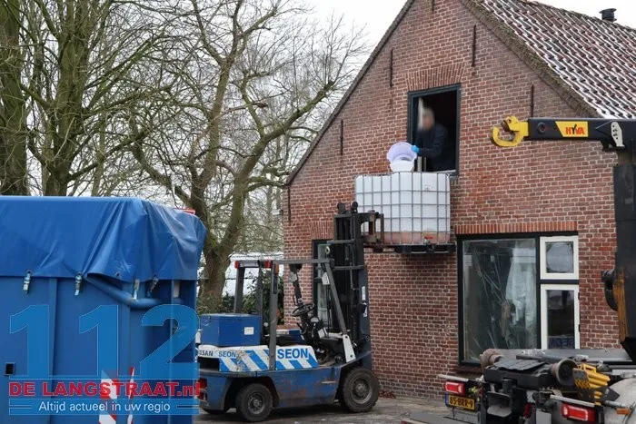 Cocaïnewasserij in Sprang-Capelle volledig ontruimd 112 De Langstraat