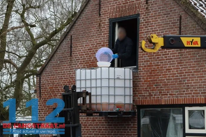 Cocaïnewasserij in Sprang-Capelle volledig ontruimd 112 De Langstraat
