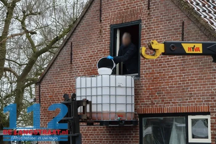 Cocaïnewasserij in Sprang-Capelle volledig ontruimd 112 De Langstraat
