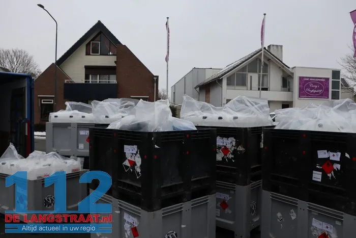 Cocaïnewasserij in Sprang-Capelle volledig ontruimd 112 De Langstraat