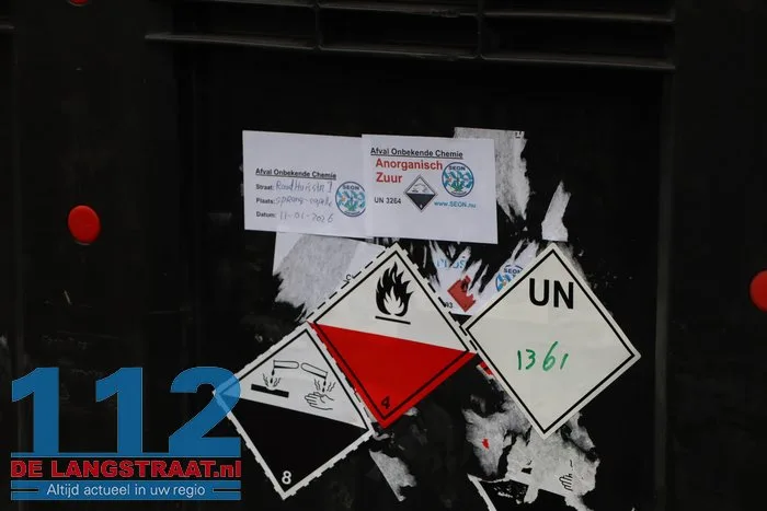 Cocaïnewasserij in Sprang-Capelle volledig ontruimd 112 De Langstraat