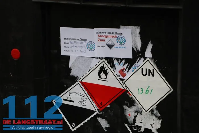 Cocaïnewasserij in Sprang-Capelle volledig ontruimd 112 De Langstraat