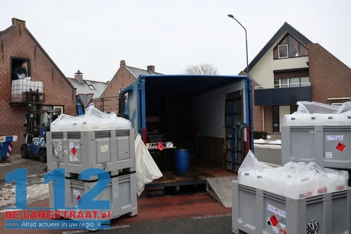 Cocaïnewasserij in Sprang-Capelle volledig ontruimd 112 De Langstraat