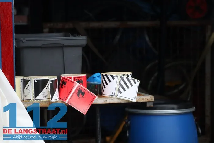 Cocaïnewasserij in Sprang-Capelle volledig ontruimd 112 De Langstraat