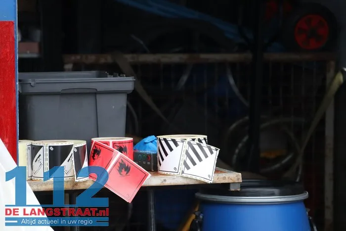 Cocaïnewasserij in Sprang-Capelle volledig ontruimd 112 De Langstraat