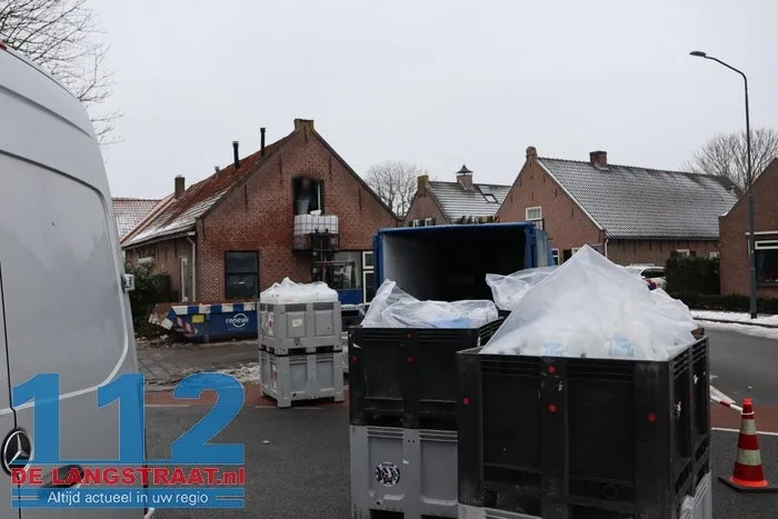 Cocaïnewasserij in Sprang-Capelle volledig ontruimd 112 De Langstraat