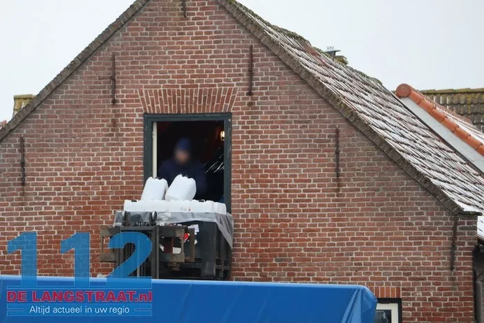 Cocaïnewasserij in Sprang-Capelle volledig ontruimd 112 De Langstraat