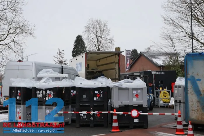 Cocaïnewasserij in Sprang-Capelle volledig ontruimd 112 De Langstraat