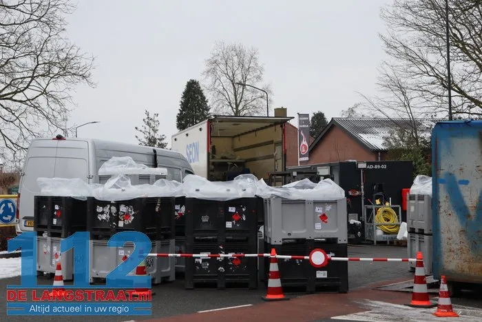 Cocaïnewasserij in Sprang-Capelle volledig ontruimd 112 De Langstraat