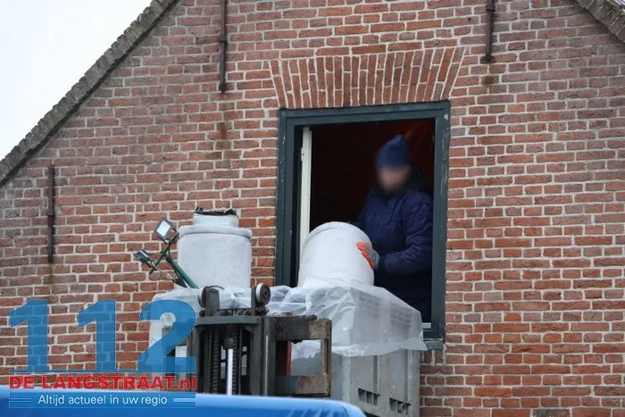 Cocaïnewasserij in Sprang-Capelle volledig ontruimd 112 De Langstraat