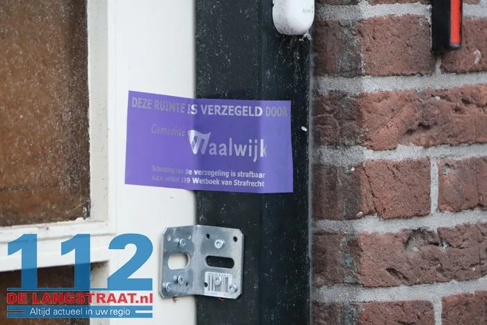 Cocaïnewasserij in Sprang-Capelle volledig ontruimd 112 De Langstraat