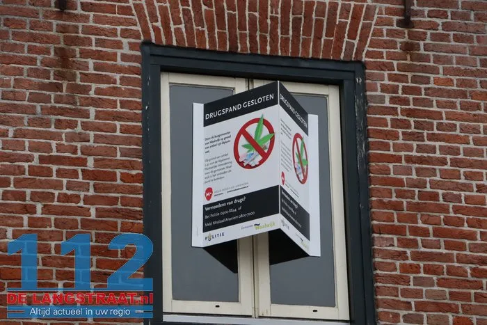 Cocaïnewasserij in Sprang-Capelle volledig ontruimd 112 De Langstraat