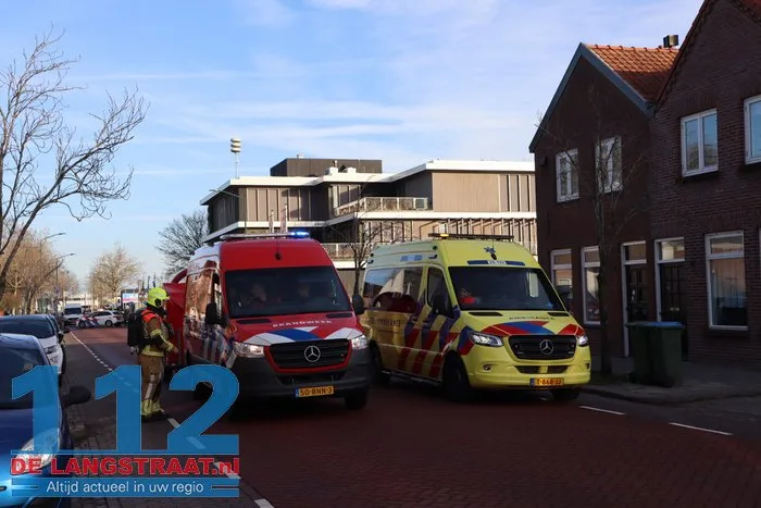 Brand in perscontainer bij Aldi Kaatsheuvel, woningen ontruimd 112 De Langstraat