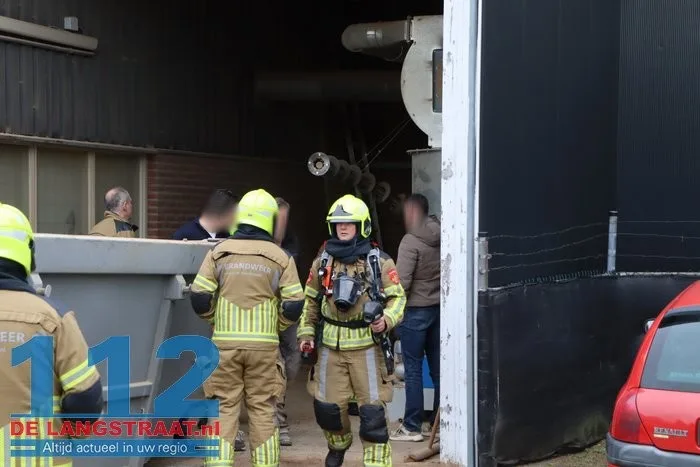 Sterke brandlucht op meerdere plekken bij bedrijf in Loon op Zand: tientallen medewerkers geëvacueerd 112 De Langstraat