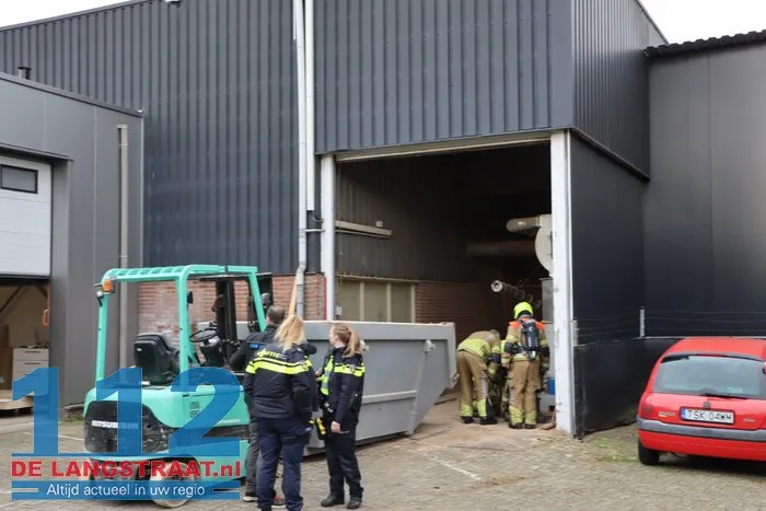 Sterke brandlucht op meerdere plekken bij bedrijf in Loon op Zand: tientallen medewerkers geëvacueerd 112 De Langstraat