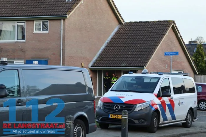 Overleden persoon aangetroffen in woning Konijnendonk Dongen 112 De Langstraat