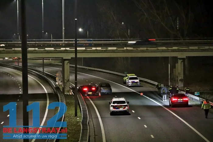 Schietpartij op de A59 Drunen 112 De Langstraat