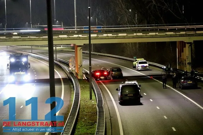 Beschieting auto op A59: drie verdachten zijn 18, 21 en 28 jaar 112 De Langstraat