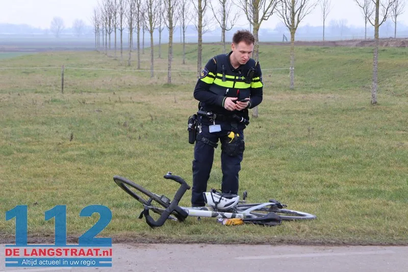 Wielrenner zwaargewond na ongeval met vrachtwagen Waspik 112 De Langstraat