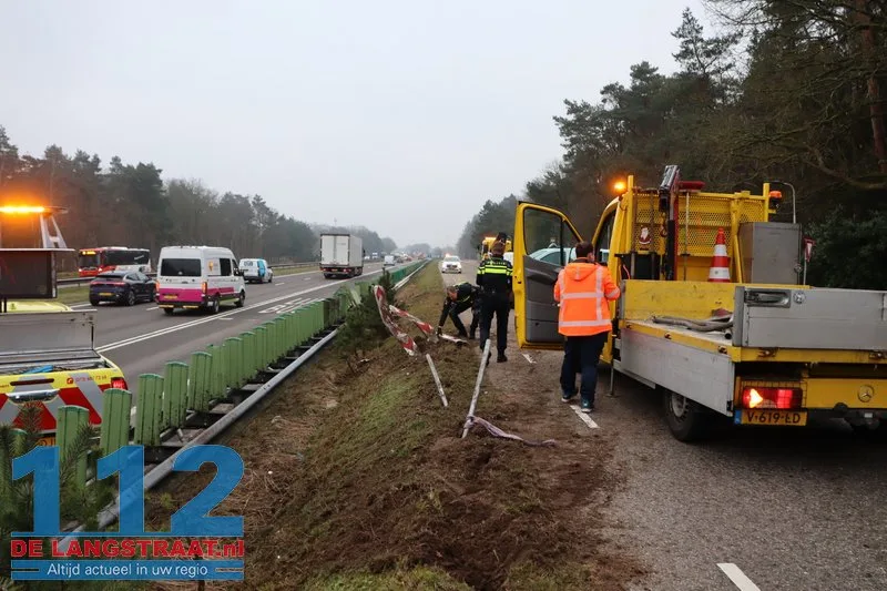 Ravage na ongeval Heideweg Loon op Zand 112 De Langstraat