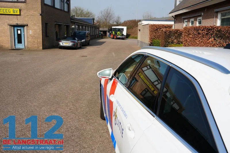 Grote klopjacht in Waalwijk: Politiehelikopters en Landelijke Eenheid zoeken verdachte 112 De Langstraat