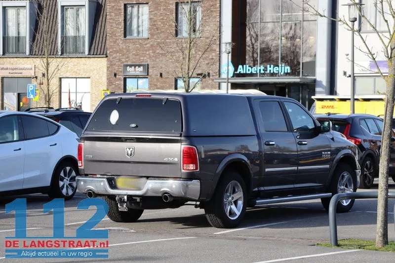 LPG-tank lekt in Kaatsheuvel: parkeerplaats en Albert Heijn tijdje dicht 112 De Langstraat