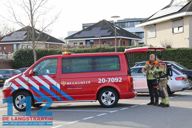 LPG-tank lekt in Kaatsheuvel: parkeerplaats en Albert Heijn tijdje dicht 112 De Langstraat