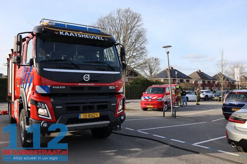 LPG-tank lekt in Kaatsheuvel: parkeerplaats en Albert Heijn tijdje dicht 112 De Langstraat