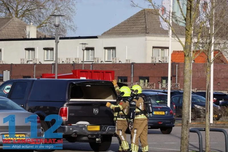 LPG-tank lekt in Kaatsheuvel: parkeerplaats en Albert Heijn tijdje dicht 112 De Langstraat
