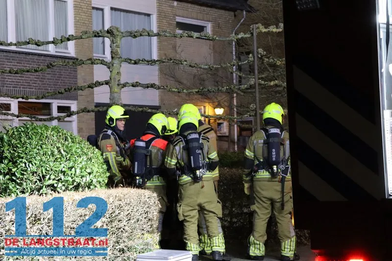 Kleine schoorsteenbrand Sweensstraat Kaatsheuvel 112 De Langstraat