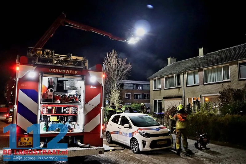 Keukenbrand in Waalwijkse woning: Bewoners ademen rook in 112 De Langstraat
