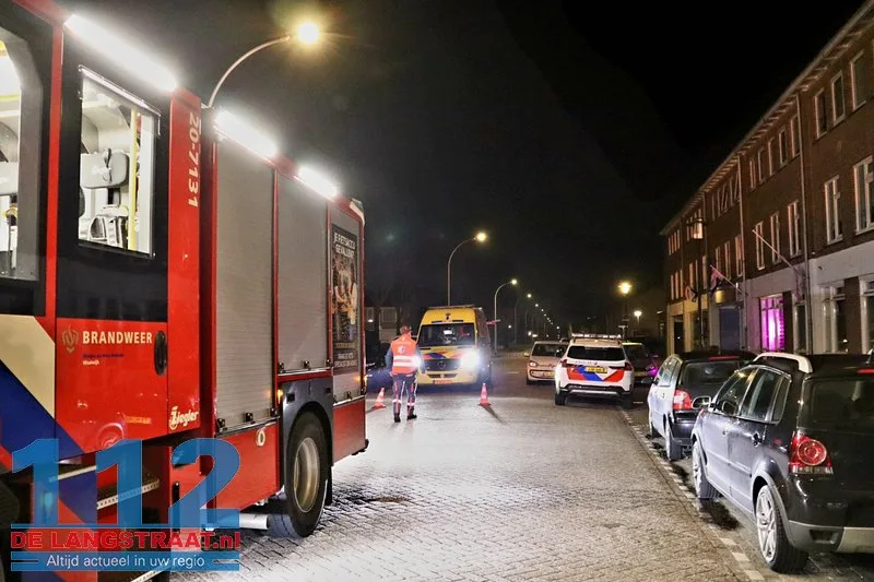 Keukenbrand in Waalwijkse woning: Bewoners ademen rook in 112 De Langstraat