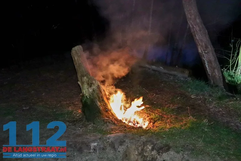 Brandweer blust brandje bij Kaatsheuvelse IJsbaan 1 Brandweer blust brandje bij Kaatsheuvelse IJsbaan 112 De Langstraat