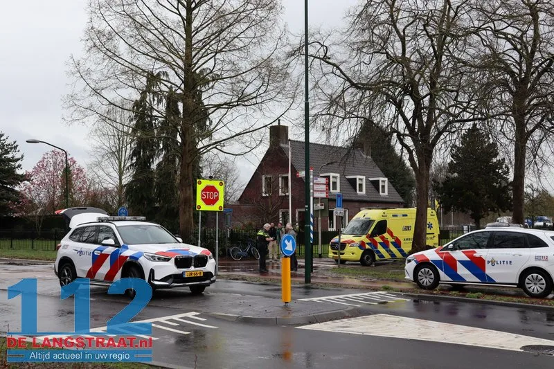 Fietser raakt gewond bij botsing met auto in Kaatsheuvel 112 De Langstraat